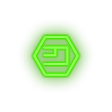 Charger l'image dans la galerie, green 260_emercoin_coin_crypto_crypto_currency led neon factory