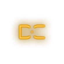 Charger l'image dans la galerie, warm_white 261_decent_coin_crypto_crypto_currency led neon factory