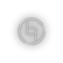 Charger l'image dans la galerie, white 263_ybcoin_coin_crypto_crypto_currency led neon factory
