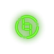 Charger l'image dans la galerie, green 263_ybcoin_coin_crypto_crypto_currency led neon factory