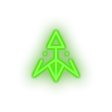 Charger l'image dans la galerie, green 264_dubaicoin_coin_crypto_crypto_currency led neon factory