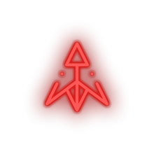 Charger l'image dans la galerie, red 264_dubaicoin_coin_crypto_crypto_currency led neon factory