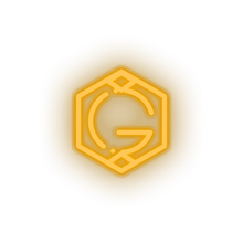 Charger l'image dans la galerie, warm_white 268_grid_coin_coin_crypto_crypto_currency led neon factory