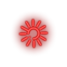 Charger l'image dans la galerie, red 270_luck_chain_coin_crypto_crypto_currency led neon factory