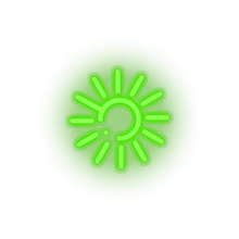 Charger l'image dans la galerie, green 270_luck_chain_coin_crypto_crypto_currency led neon factory