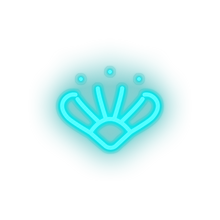 Charger l'image dans la galerie, ice_blue 271_clams_coin_crypto_crypto_currency led neon factory