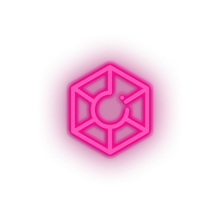 Charger l'image dans la galerie, pink 273_expanse_coin_crypto_crypto_currency led neon factory