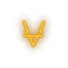 Charger l'image dans la galerie, warm_white 274_via_coin_coin_crypto_crypto_currency led neon factory