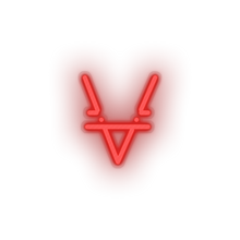 Charger l'image dans la galerie, red 274_via_coin_coin_crypto_crypto_currency led neon factory