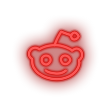 Charger l'image dans la galerie, red 275_reddit_logo led neon factory