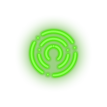 Charger l'image dans la galerie, green 278_cloakcoin_alternative_currency_cloak led neon factory