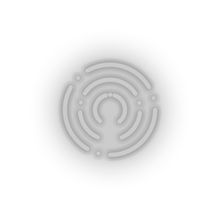 Charger l'image dans la galerie, white 278_cloakcoin_alternative_currency_cloak led neon factory