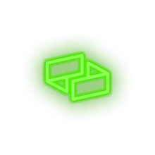 Charger l'image dans la galerie, green 281_ubiq_coin_crypto_crypto_currency led neon factory