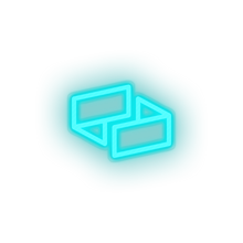 Charger l'image dans la galerie, ice_blue 281_ubiq_coin_crypto_crypto_currency led neon factory