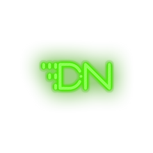 Charger l'image dans la galerie, green 284_digital_note_coin_crypto_crypto_currency led neon factory