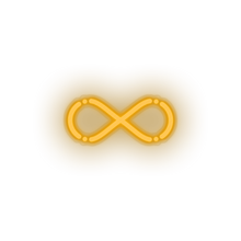 Charger l'image dans la galerie, warm_white 286_infinite_coin_blockchain_crypto_cryptocurrency_currency led neon factory