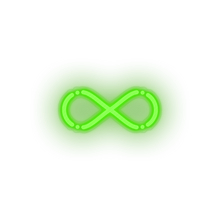 Charger l'image dans la galerie, green 286_infinite_coin_blockchain_crypto_cryptocurrency_currency led neon factory