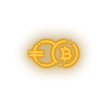 Charger l'image dans la galerie, warm_white 287_eb3_coin_coin_crypto_crypto_currency led neon factory