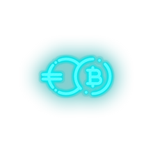 Charger l'image dans la galerie, ice_blue 287_eb3_coin_coin_crypto_crypto_currency led neon factory