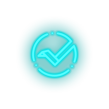 Charger l'image dans la galerie, ice_blue 288_vertcoin_coin_crypto_crypto_currency led neon factory