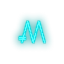 Charger l'image dans la galerie, ice_blue 289_mona_coin_coin_crypto_crypto_currency led neon factory
