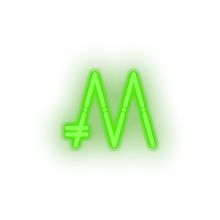 Charger l'image dans la galerie, green 289_mona_coin_coin_crypto_crypto_currency led neon factory