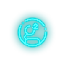 Charger l'image dans la galerie, ice_blue 291_groastl_coin_coin_crypto_crypto_currency led neon factory