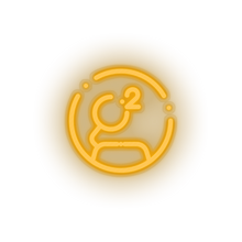 Charger l'image dans la galerie, warm_white 291_groastl_coin_coin_crypto_crypto_currency led neon factory