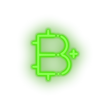Charger l'image dans la galerie, green 292_add_bitcoin_coin_cryptocurrency_plus led neon factory