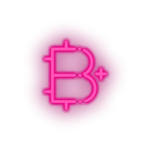 Charger l'image dans la galerie, pink 292_add_bitcoin_coin_cryptocurrency_plus led neon factory