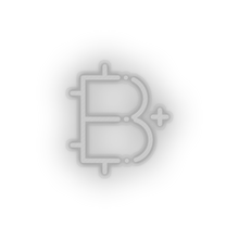 Charger l'image dans la galerie, white 292_add_bitcoin_coin_cryptocurrency_plus led neon factory