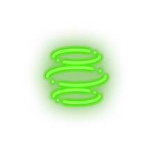 Charger l'image dans la galerie, green 295_e_dinar_coin_crypto_crypto_currency led neon factory