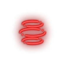 Charger l'image dans la galerie, red 295_e_dinar_coin_crypto_crypto_currency led neon factory
