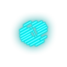 Charger l'image dans la galerie, ice_blue 299_factom_coin_crypto_crypto_currency led neon factory