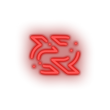 Charger l'image dans la galerie, red 300_decreed_blockchain_coin_cryptocurrency_reward led neon factory