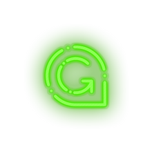 Charger l'image dans la galerie, green 301_game_credits_coin_crypto_crypto_currency led neon factory