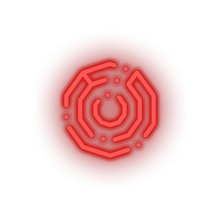Charger l'image dans la galerie, red 302_komodo_coin_crypto_crypto_currency led neon factory