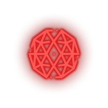 Charger l'image dans la galerie, red 308_qtum_coin_crypto_crypto_currency led neon factory