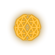 Charger l'image dans la galerie, warm_white 308_qtum_coin_crypto_crypto_currency led neon factory