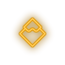 Charger l'image dans la galerie, 312 waves coin crypto cryptocurrency currency Neon led factory