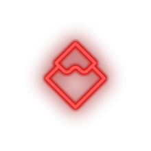 Charger l'image dans la galerie, red 312_waves_coin_crypto_cryptocurrency_currency led neon factory