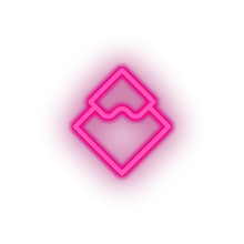 Charger l'image dans la galerie, pink 312_waves_coin_crypto_cryptocurrency_currency led neon factory
