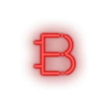 Charger l'image dans la galerie, red 313_bytecoin_coin_crypto_cryptocurrency_currency led neon factory