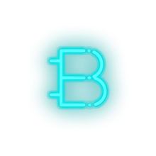 Charger l'image dans la galerie, ice_blue 313_bytecoin_coin_crypto_cryptocurrency_currency led neon factory