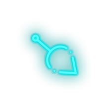 Charger l'image dans la galerie, ice_blue 314_siacoin_coin_crypto_cryptocurrency_currency led neon factory