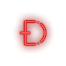 Charger l'image dans la galerie, red 315_dogecoin_coin_crypto_cryptocurrency_currency led neon factory