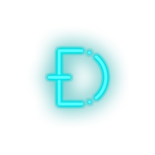 Charger l'image dans la galerie, ice_blue 315_dogecoin_coin_crypto_cryptocurrency_currency led neon factory