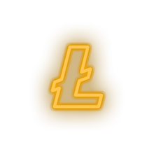 Charger l'image dans la galerie, warm_white 319_coin_cryptocurrency_lite_coin_money led neon factory