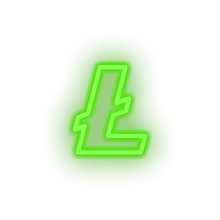 Charger l'image dans la galerie, green 319_coin_cryptocurrency_lite_coin_money led neon factory