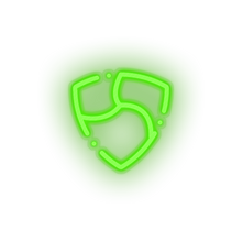 Charger l'image dans la galerie, green 322_nem_coin_crypto_crypto_currency led neon factory